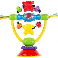 Playgro Baby High Chair Spinning Toy with Rattle and Suction Cup - Fun Developmental Toys for 6+ Months - Teething Relief and Sensory Exploration - Ideal for High Chairs and Teething Relief