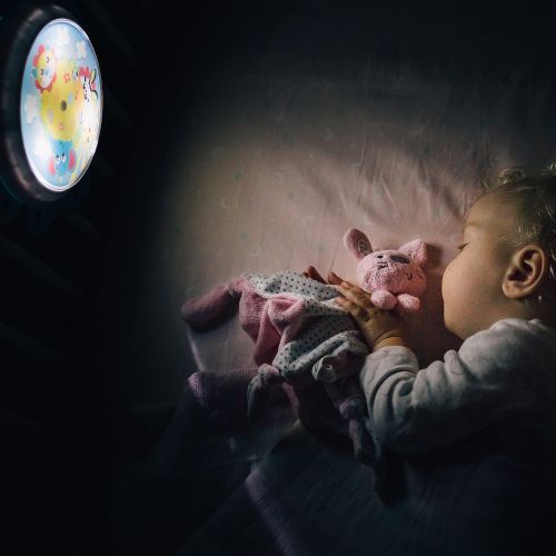  [아마존베스트]Playgro 0185827Music and Lights Mobile and Nightlight for Baby Infant Toddler Children, Playgro is Encouraging Imagination with STEM/STEM for a Bright Future - Great Start for a Wo