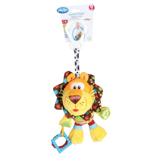  Playgro 0181513 My First Activity Friend for Baby, 10 Inch, Roary Lion
