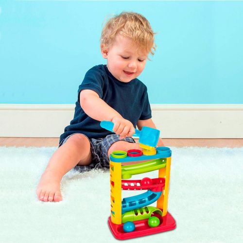  Playkidz Super Durable Pound A Ball Great Fun for Toddlers - STEM Developmental Educational Toys - Great Birthday Gift