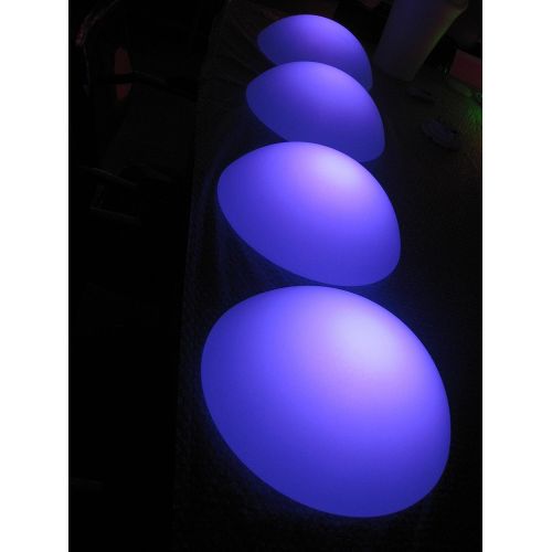  Playlearn USA LED Rechargeable Light Up Furniture - Indoor Outdoor Use - Waterproof with Remote - by Playlearn (Dome)