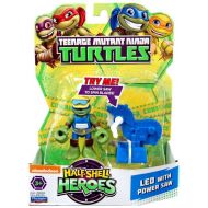 Playmates Teenage Mutant Ninja Turtles Half Shell Heroes Leo with Power Saw Action Figure