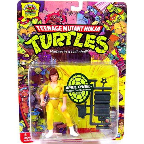  Playmates Teenage Mutant Ninja Turtles 25th Anniversary April ONeil Action Figure