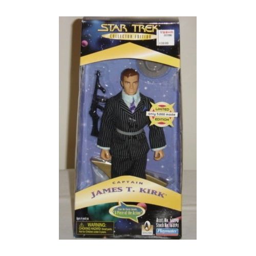  Playmates Star Trek Collector Edition - 9 Captain James T. Kirk From the Classic Episode A Piece of the Action - Limited Edition Only 5,000 Made