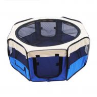 Playpens Houses & Habitats Pet Production House Indoor Cat Room Outdoor Collapsible Tent Closed Ventilation Fence Eight-Sided Grid Pet Play Fence Outdoor Pet Production Box