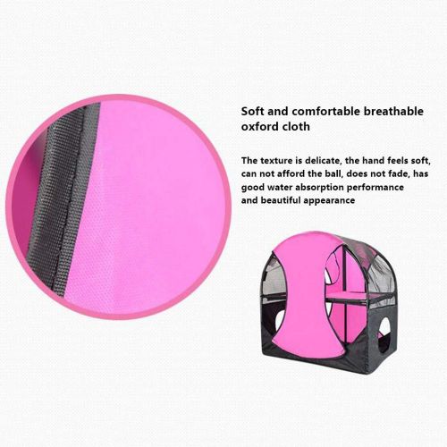  Playpens Houses & Habitats Pet Tent Cat Ferris Wheel Tent Cat Tunnel Cat Playground Toy Cat Litter Jumping Cat Shelf Funny Cat Supplies Outdoor Portable Pet Tent (Color : Pink, Size : 66426