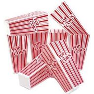 [아마존베스트]Playscene Popcorn Containers, Plastic Red & White Classic Movie Popcorn Containers, by Playscene (Quantity 8, Red & White)
