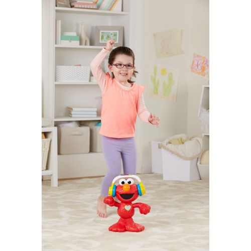  Sesame Street Sesame street lets dance elmo: 12-inch elmo toy that sings and dances