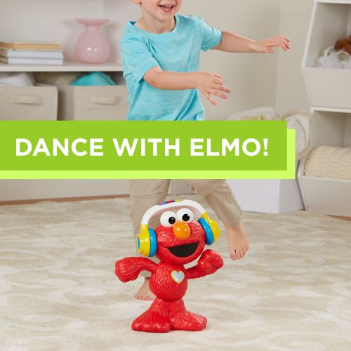  Sesame Street Sesame street lets dance elmo: 12-inch elmo toy that sings and dances