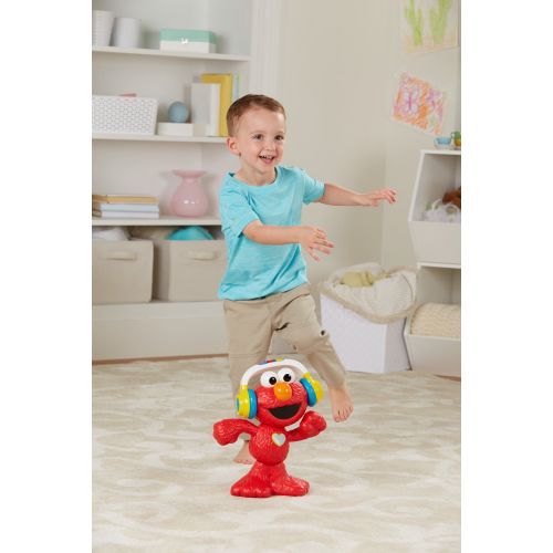  Sesame Street Sesame street lets dance elmo: 12-inch elmo toy that sings and dances