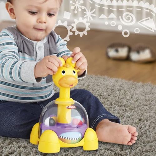  Playskool Tumble Top Spinning and Popping Baby Toy for 1 Year Olds and Up