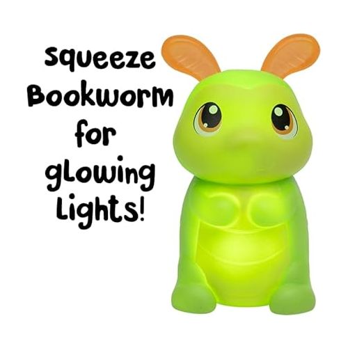  Playskool Glo Friends Stink or Swim! - Storytime with Bookworm - Book with Glowing Toy - Social Emotional Learning SEL Toy - Ages 2+