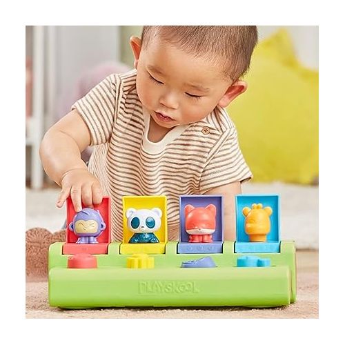  Playskool Busy Poppin’ Pals Pop-up Activity Toy for Babies and Toddlers Ages 9 Months+ (Amazon Exclusive)