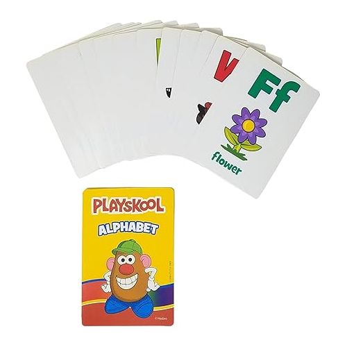  Playskool Flash Cards Value Pack - Alphabet/First Words/Shapes & Colors/Numbers PreK - K