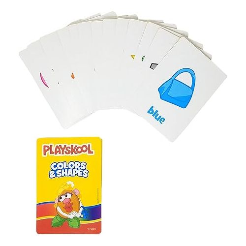  Playskool Flash Cards Value Pack - Alphabet/First Words/Shapes & Colors/Numbers PreK - K