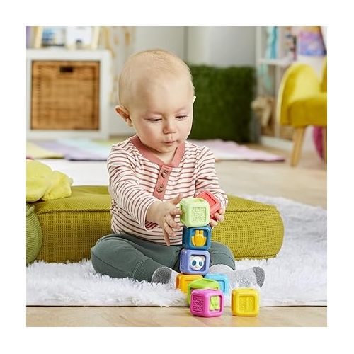  Playskool Critter Building Blocks, Toddler and Baby Toy for Ages 6 Months and Up (Amazon Exclusive)