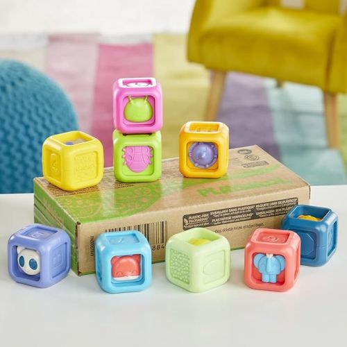  Playskool Critter Building Blocks, Toddler and Baby Toy for Ages 6 Months and Up (Amazon Exclusive)