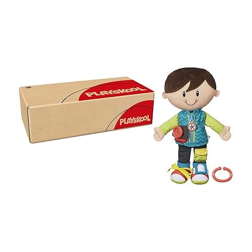  Playskool Dressy Kids Boy Activity Plush Stuffed Doll Toy for Kids and Preschoolers 2 Years and Up (Amazon Exclusive)