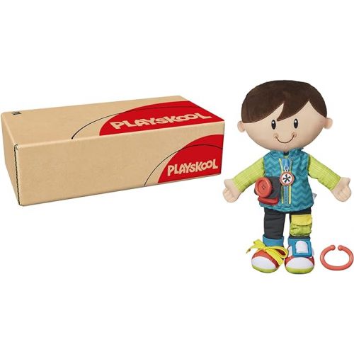  Playskool Dressy Kids Boy Activity Plush Stuffed Doll Toy for Kids and Preschoolers 2 Years and Up (Amazon Exclusive)