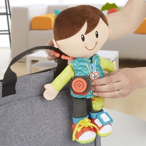  Playskool Dressy Kids Boy Activity Plush Stuffed Doll Toy for Kids and Preschoolers 2 Years and Up (Amazon Exclusive)
