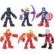 Playskool Heroes Super Hero Adventures Captain America Super Jungle Squad Action Figure Set, Preschool Toys for Boys and Girls 3 and Up