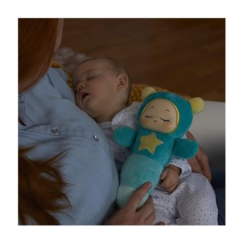  Playskool Glo Worm SmartSense Cry Sensor and Voice Recordable Soft Stuffed Soother Toy for Newborn, Baby, and Toddler (Amazon Exclusive)