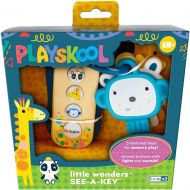 Playskool Little Wonders See-A-Key - Toy Keys - Fun Sounds and Lights - Giraffe, Monkey, Panda - Ages 6 Month+