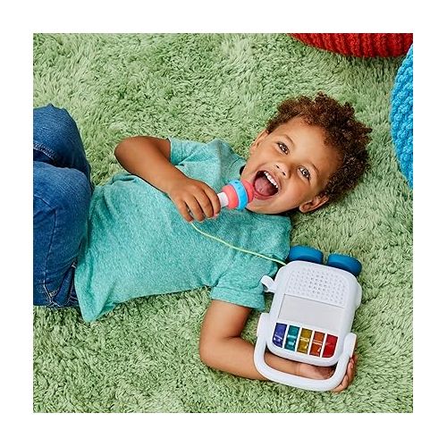  Playskool Rock n’ Roll Bot, Kids Bluetooth Speaker and Voice Changing Karaoke Microphone Toy, Ages 3 and Up (Amazon Exclusive)