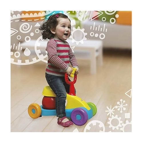  Playskool Bounce and Ride Active Toy Ride-On for Toddlers 12 Months and Up with Stationary Mode, Music, and Sounds (Amazon Exclusive)