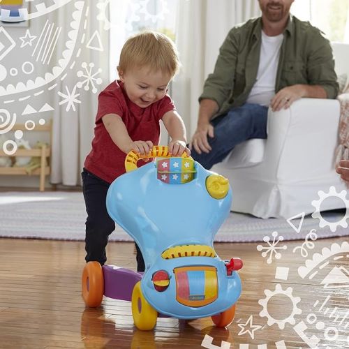  Playskool Step Start Walk 'n Ride Active 2-in-1 Ride-On and Walker Toy for Toddlers and Babies 9 Months and Up (Amazon Exclusive)