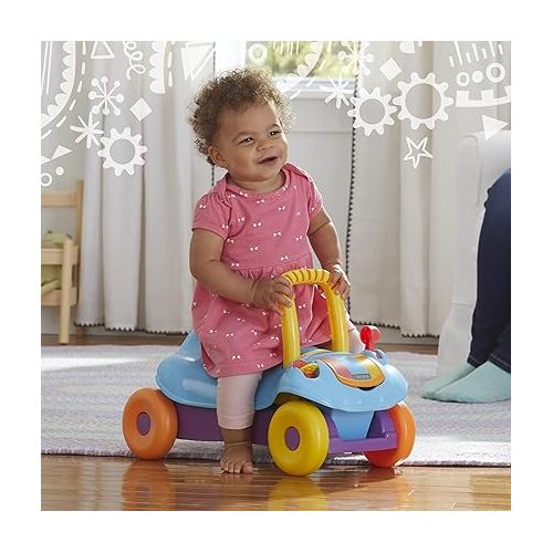  Playskool Step Start Walk 'n Ride Active 2-in-1 Ride-On and Walker Toy for Toddlers and Babies 9 Months and Up (Amazon Exclusive)