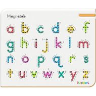 Playskool Magnatab ? a to z Lowercase ? Magnetic Board Toy Letter Tracing for Toddlers Learning and Sensory Drawing ? for Kids Ages 3 and Up