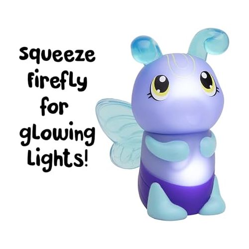  Playskool Glo Friends - Swirl & Shine MoonDrop Pond - Glowing, Musical Pond - Glowing Firefly Toy and Playset - SEL Toy - Ages 2+