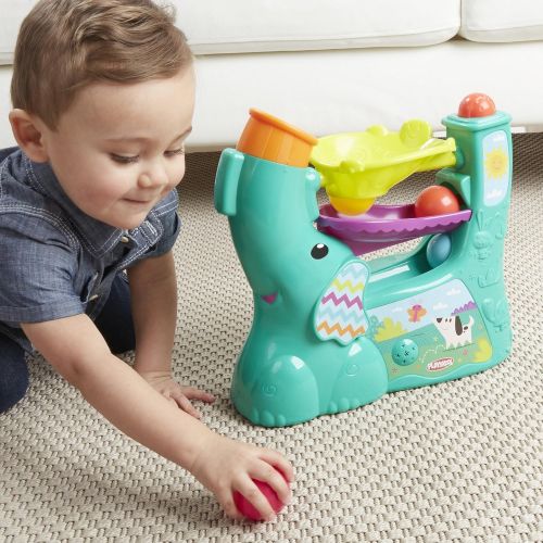  Playskool Chase n Go Ball Popper (Teal), Ages 9 Months and up