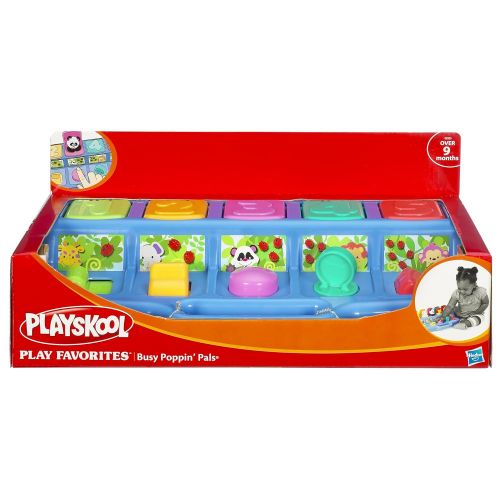  Playskool Play Favorites Busy Poppin Pals, Pop Up Activity Toy, Ages 9 Months and Up (Amazon Exclusive)