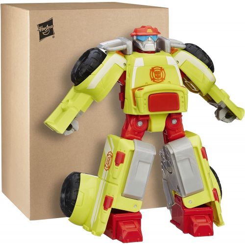  Playskool Heroes Transformers Rescue Bots Heatwave the Fire-Bot Action Figure, Ages 3-7 (Amazon Exclusive)