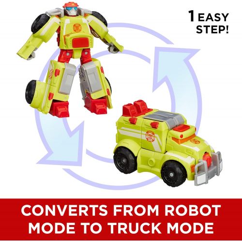  Playskool Heroes Transformers Rescue Bots Heatwave the Fire-Bot Action Figure, Ages 3-7 (Amazon Exclusive)