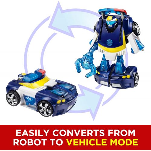  Playskool Heroes Transformers Rescue Bots Energize Chase the Police-Bot Action Figure, Ages 3-7 (Amazon Exclusive)