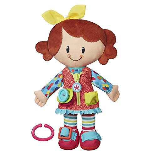  Playskool Dressy Kids Girl Activity Plush Stuffed Doll Toy for Kids and Preschoolers 2 Years and Up (Amazon Exclusive)