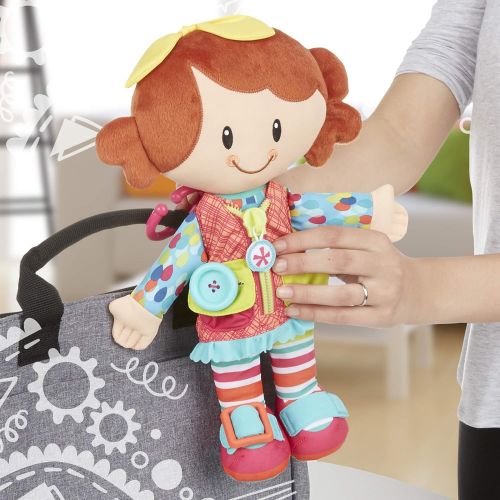  Playskool Dressy Kids Girl Activity Plush Stuffed Doll Toy for Kids and Preschoolers 2 Years and Up (Amazon Exclusive)