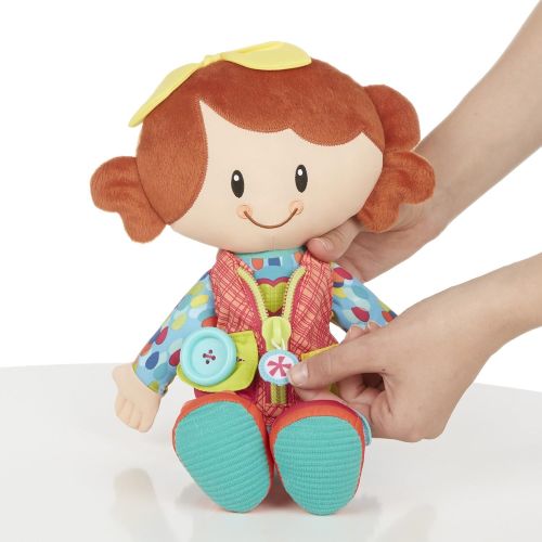  Playskool Dressy Kids Girl Activity Plush Stuffed Doll Toy for Kids and Preschoolers 2 Years and Up (Amazon Exclusive)