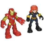 Playskool Heroes Super Hero Adventures Iron Man & Marvels Black Widow Toy