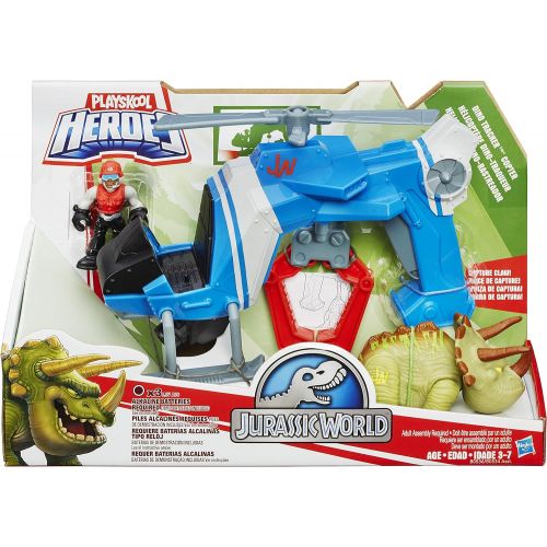  Playskool Heroes Jurassic World Dino Tracker Copter Toy