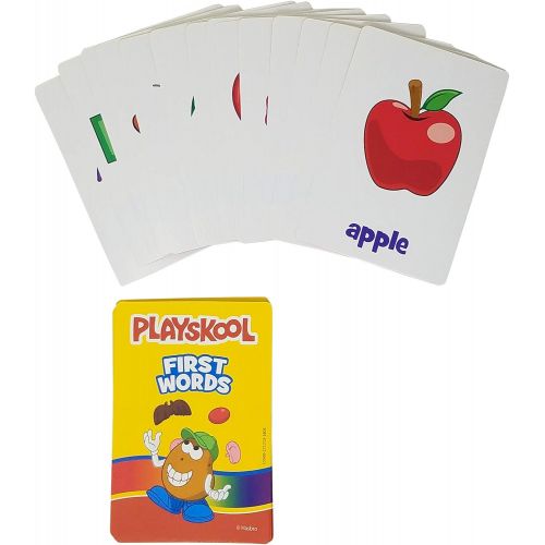  [아마존베스트]Playskool Flash Cards Value Pack - Alphabet/First Words/Shapes & Colors/Numbers PreK - K