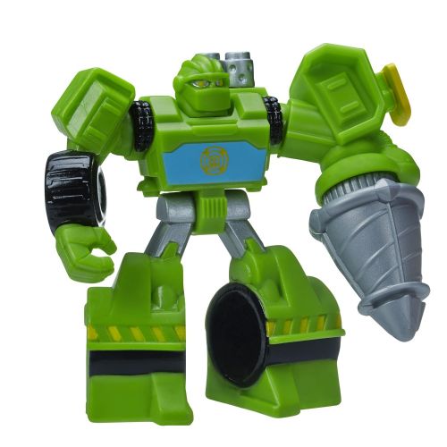  Playskool Heroes, Transformers Rescue Bots, Boulder The Construction-Bot Figure, 3.5 Inches