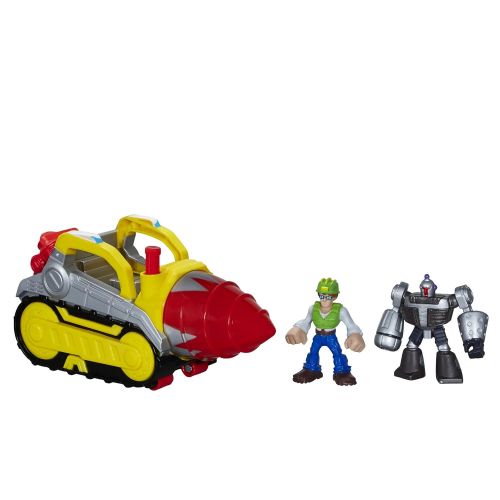  Playskool Heroes Transformers Rescue Bots Tunnel Rescue Drill Set