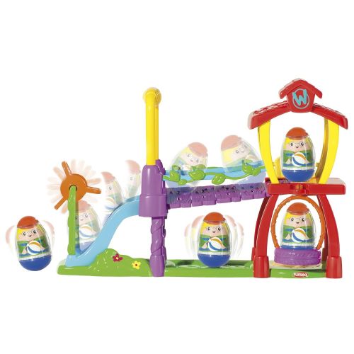  Playskool Weebles Playground with One (1) Weeble