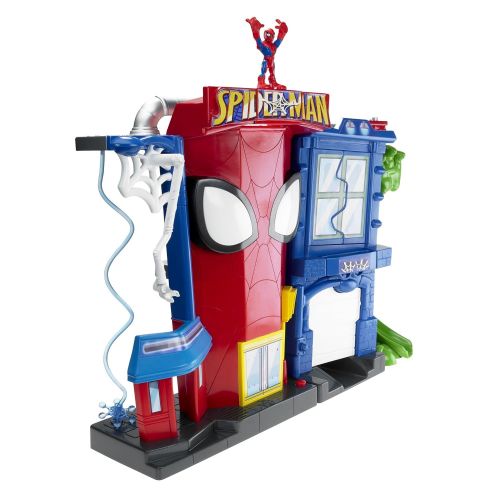  Playskool Heroes Marvel Spider-Man Adventures Electronic Spider-Man Stunt City Playset