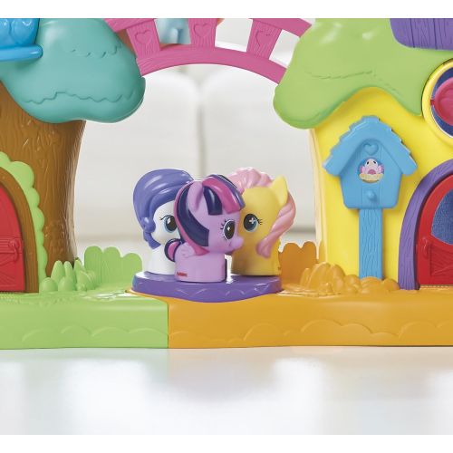  Playskool Friends My Little Pony Spin n Sounds Treehouse Cottage