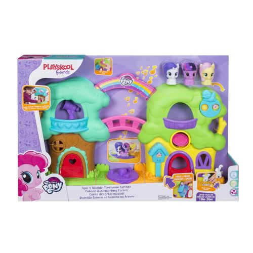  Playskool Friends My Little Pony Spin n Sounds Treehouse Cottage